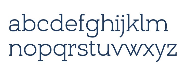 Umba Slab Demo Light Lowercase