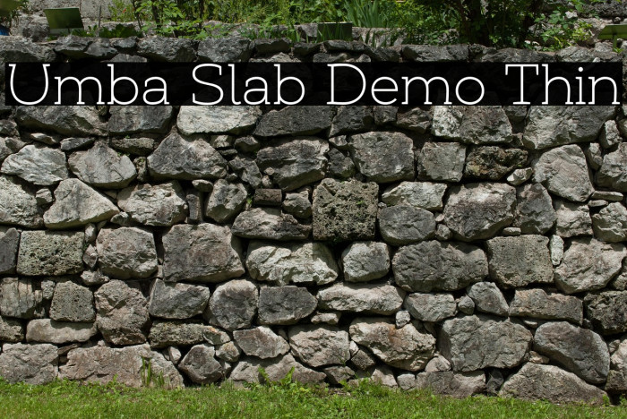 Umba Slab Demo Thin Example 2