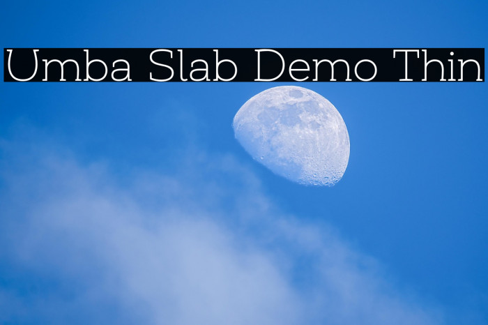 Umba Slab Demo Thin Example 3