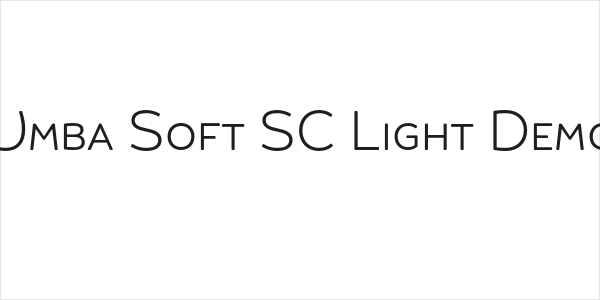 Umba Soft SC Light Demo Logo