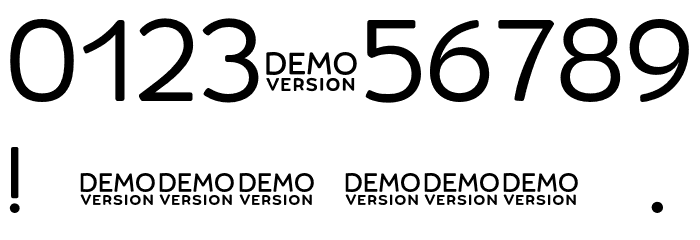 Umba Soft SC Regular Demo Font OTHER CHARS