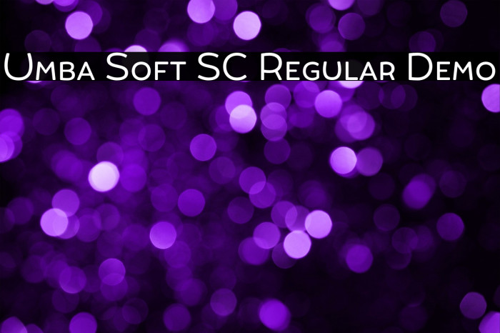 Umba Soft SC Regular Demo Example 2