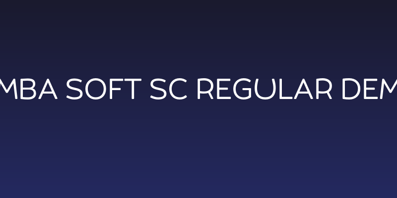 Umba Soft SC Regular Demo Social Header