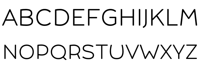 Umba Soft SC Thin Demo Font LOWERCASE