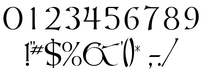 UmberSSK Font OTHER CHARS