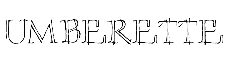Umberette  Descarca Fonturi Gratis
