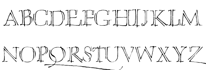 Umberette Font LOWERCASE