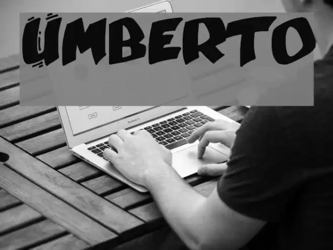 Umberto Font examples