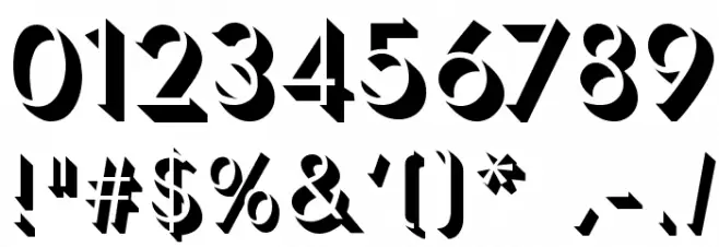 Umbles Font OTHER CHARS