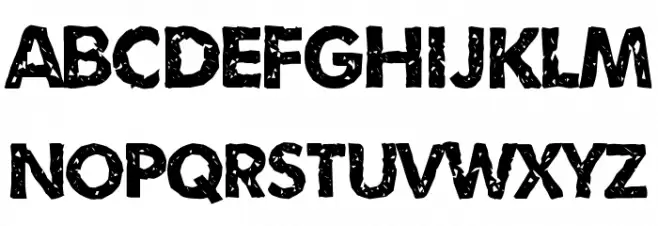 Umbrage फ़ॉन्ट लोअरकेस