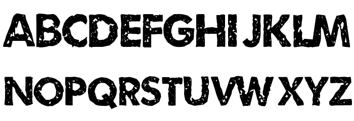 Umbrage Schriftart Kleinbuchstaben