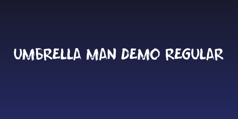 Umbrella Man DEMO Regular Social Header