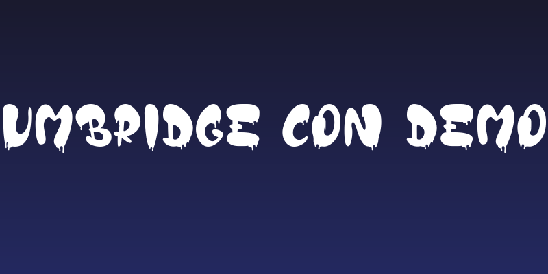 Umbridge Con Demo Social Header