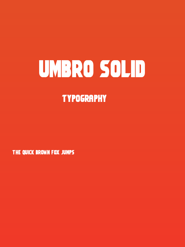 Umbro Solid Poster