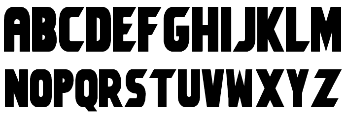 Umbro Solid Font LOWERCASE