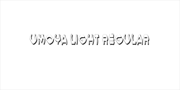 Umoya Light Regular Logo