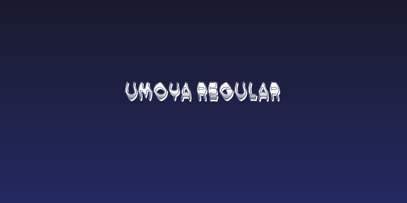 Umoya Regular Social Header