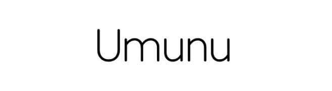 Umunu  Frei Schriftart Herunterladen