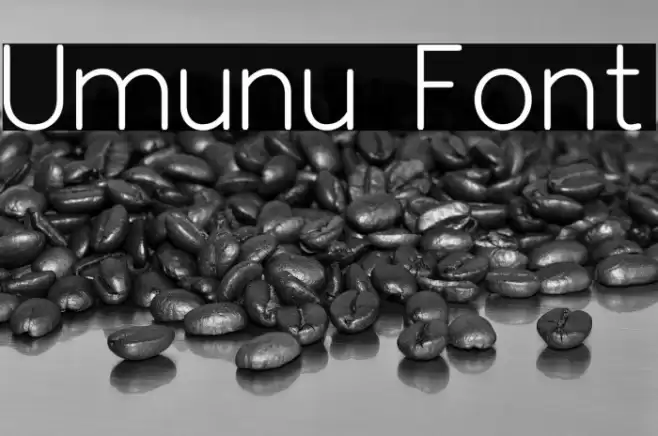 Umunu Font examples
