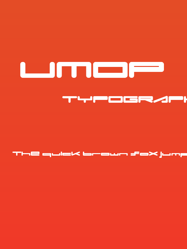 umop Poster