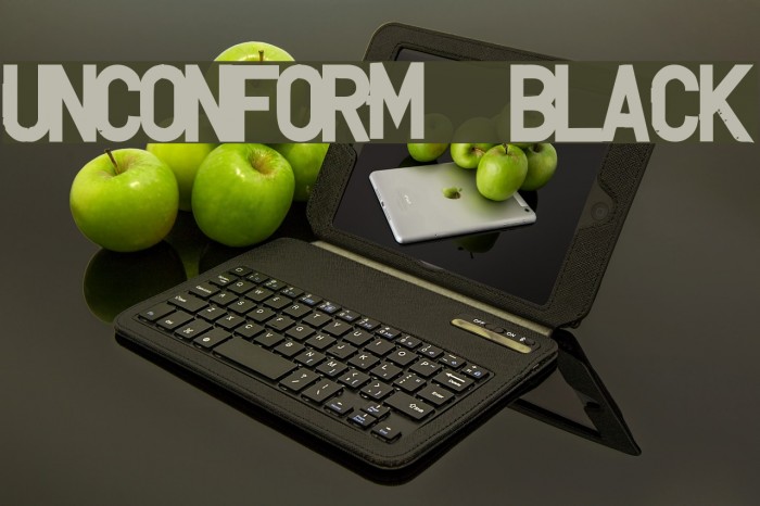 UNCONFORM  Black Example 1