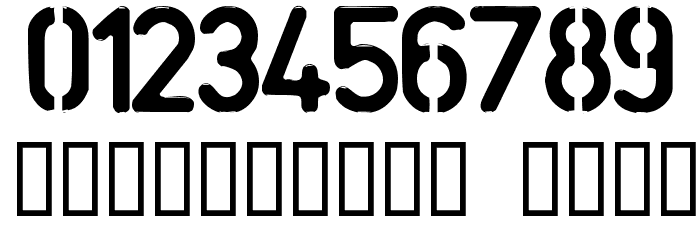 UNCONFORM ROUND Font OTHER CHARS