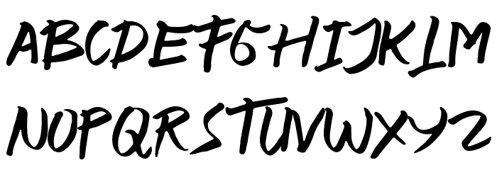 UNDER GROUNDS Font LOWERCASE