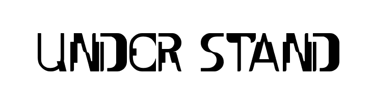 UNDER STAND  Fuentes Gratis Descargar