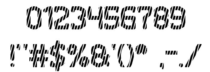 UNDERGROUND 2 Font OTHER CHARS