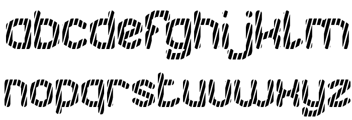 UNDERGROUND 2 Font LOWERCASE