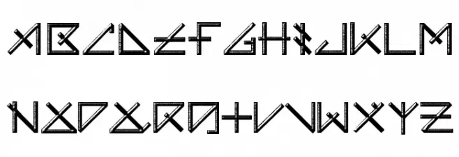 UNEARTHED Font Litere mari