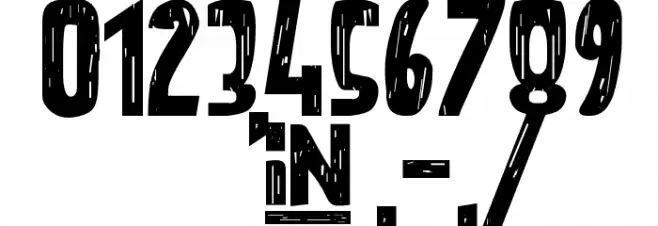 UNICORN+PARADISE Font OTHER CHARS