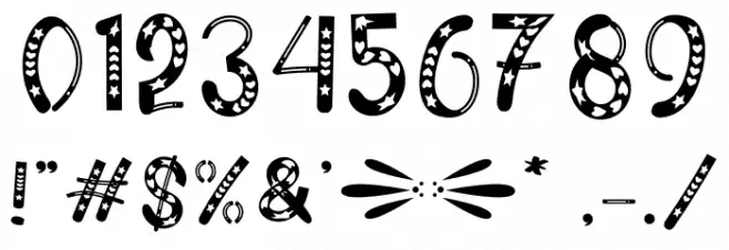 UNICORN STYLE Fonte OUTROS PERSONAGENS