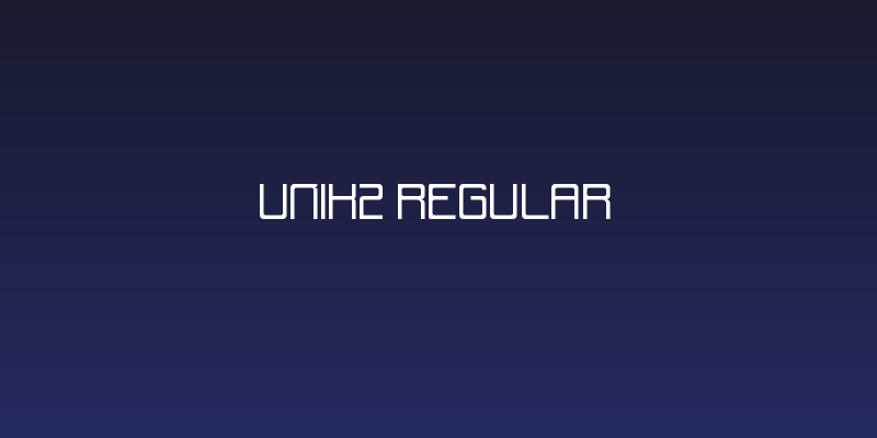 UNIK2 Regular Social Header