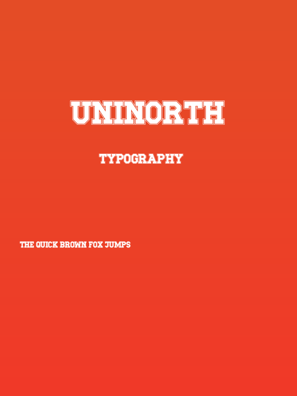 UNINorth Poster