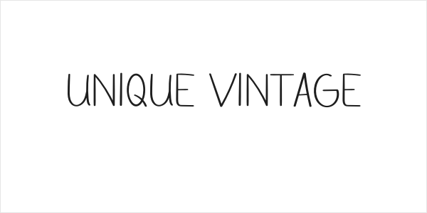 UNIQUE  VINTAGE Logo
