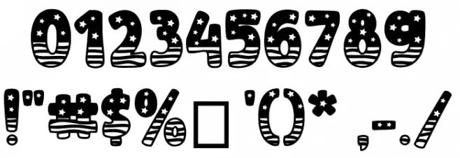 UNITED AMERICA Caratteri ALTRI CARATTERI