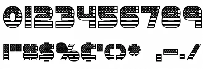 UNITED BRK Font OTHER CHARS