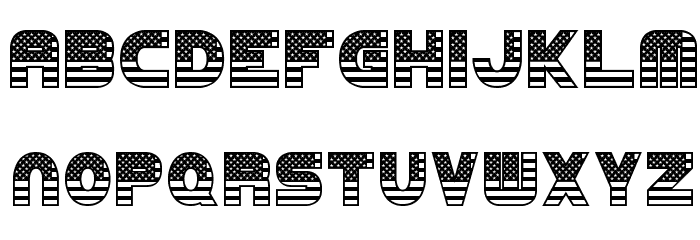 UNITED BRK Font LOWERCASE