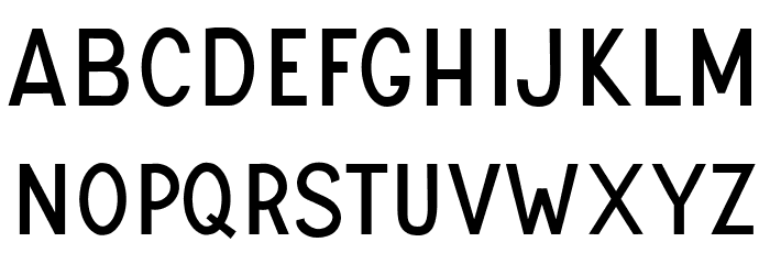 UNIVERSAL SANS PERSONAL USE Regular Font LOWERCASE