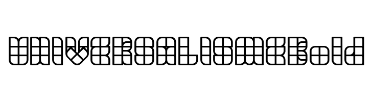 UNIVERSALISME Bold  لخطوط تنزيل