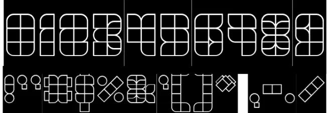 UNIVERSALISME-Inverse Font OTHER CHARS