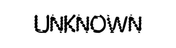 UNKNOWN  免费字体下载