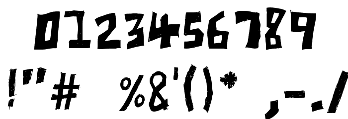 UNLtd Font OTHER CHARS