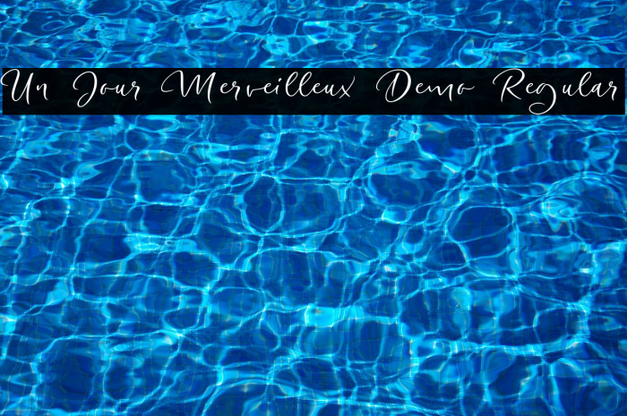 Un Jour Merveilleux Demo Regular Example 1