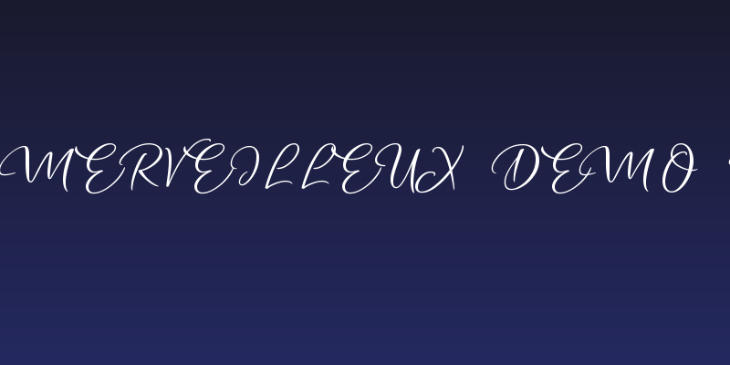 Un Jour Merveilleux Demo Regular Social Header