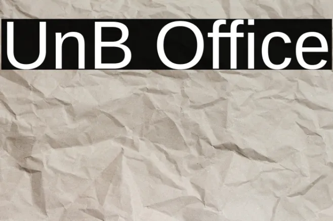UnB Office Example 2