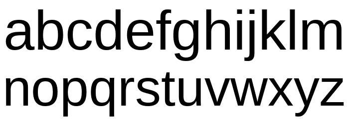 UnB Office Font LOWERCASE