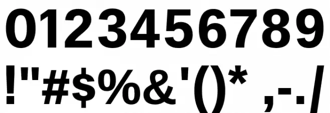 UnBPro-Bold Font OTHER CHARS