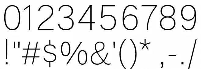 UnBPro-Light फ़ॉन्ट अन्य घर का काम